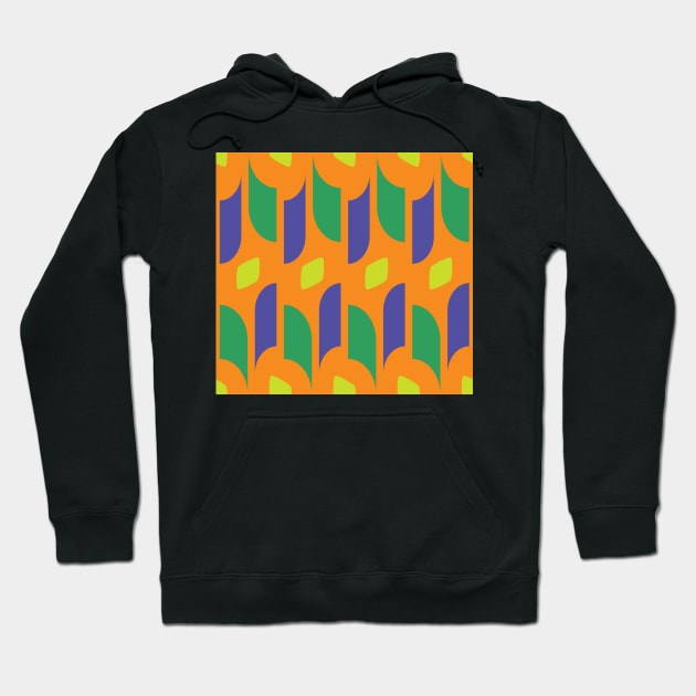 Abstract shapes pattern 05 Hoodie by kallyfactory
